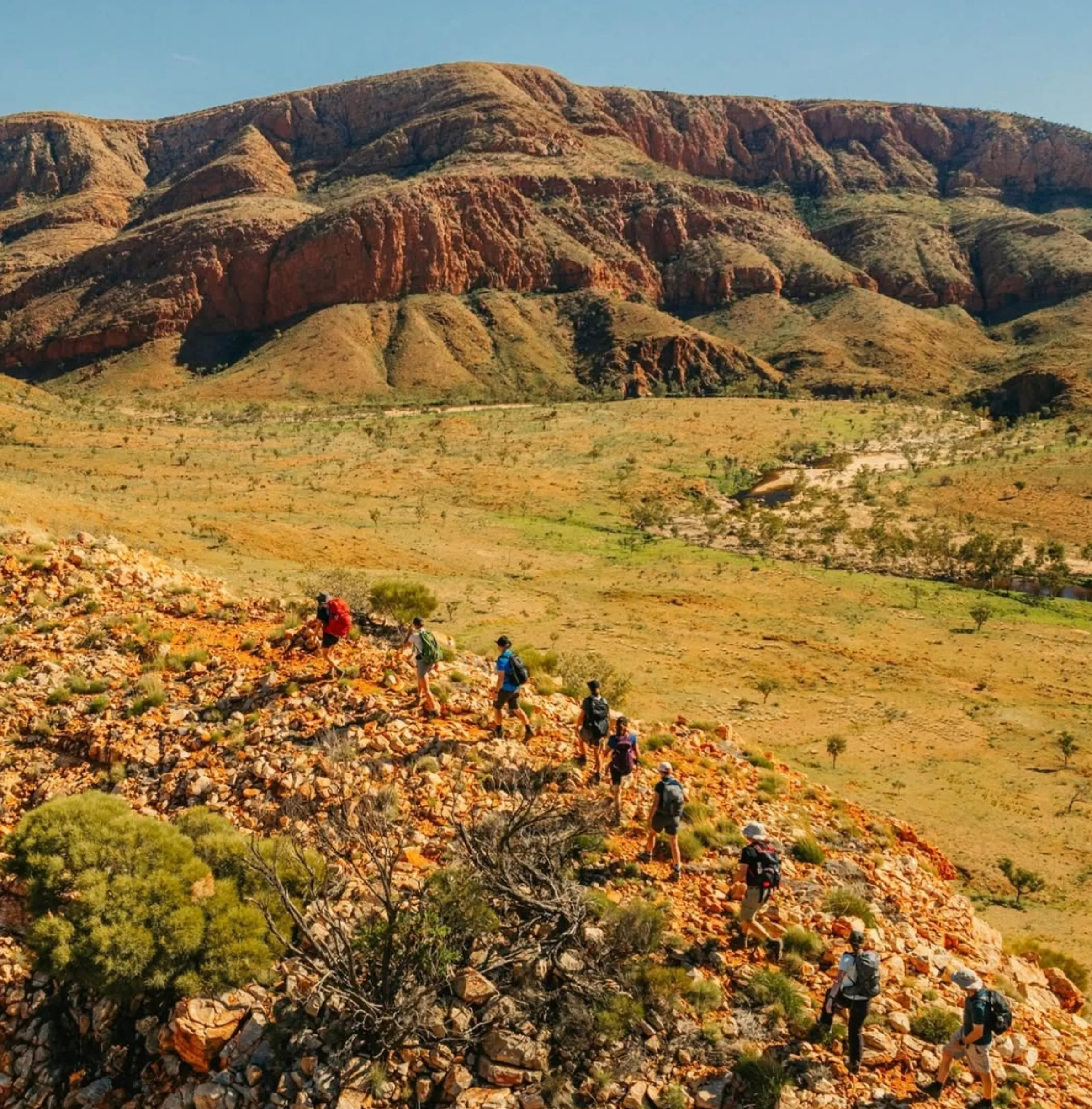 trail runners, Larapinta